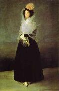 Francisco Jose de Goya The Countess of Carpio, Marquesa de la Solana. oil painting